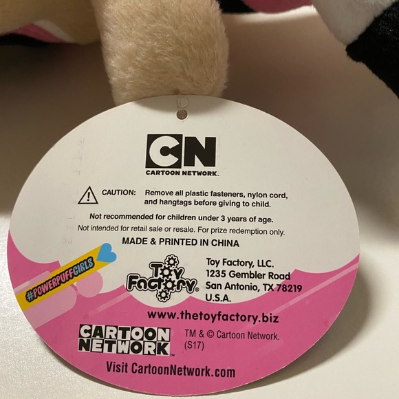 The Powerpuff Girls Plush Blossom Stuffed Doll Pink Cartoon Network Toy Factory - Picture 13 of 13